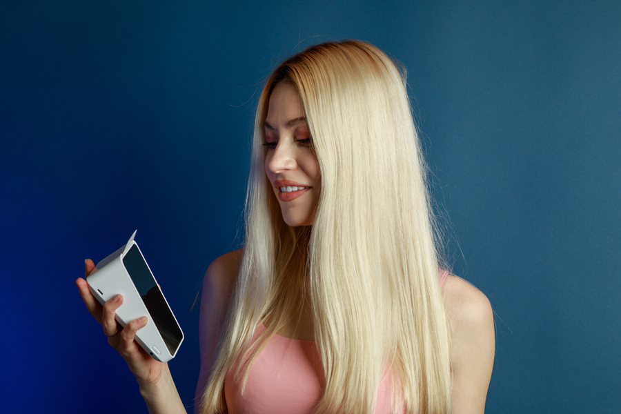Ghost blonde highlighting technique for subtle, low-maintenance blonde hair